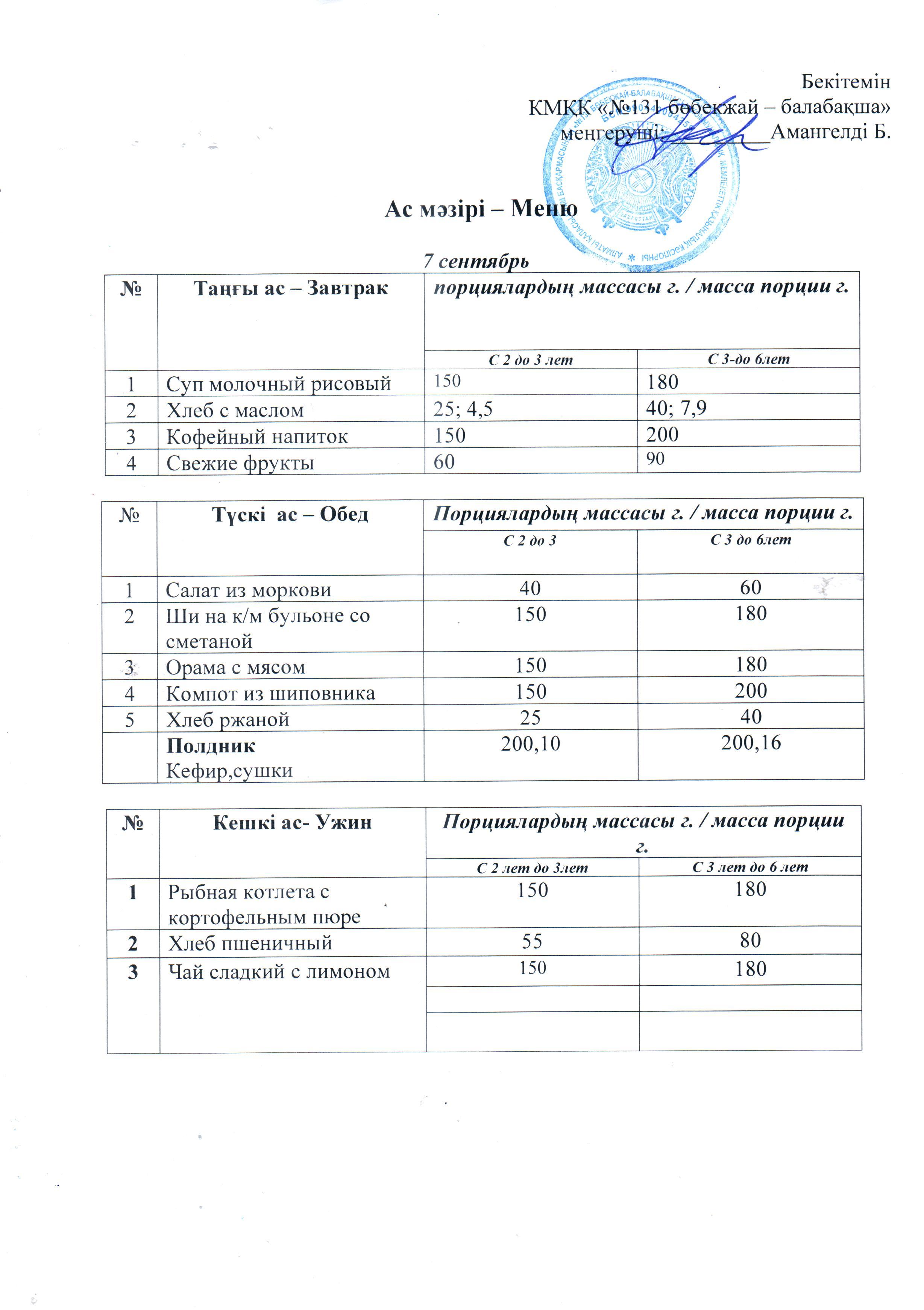 меню 07.09.2023