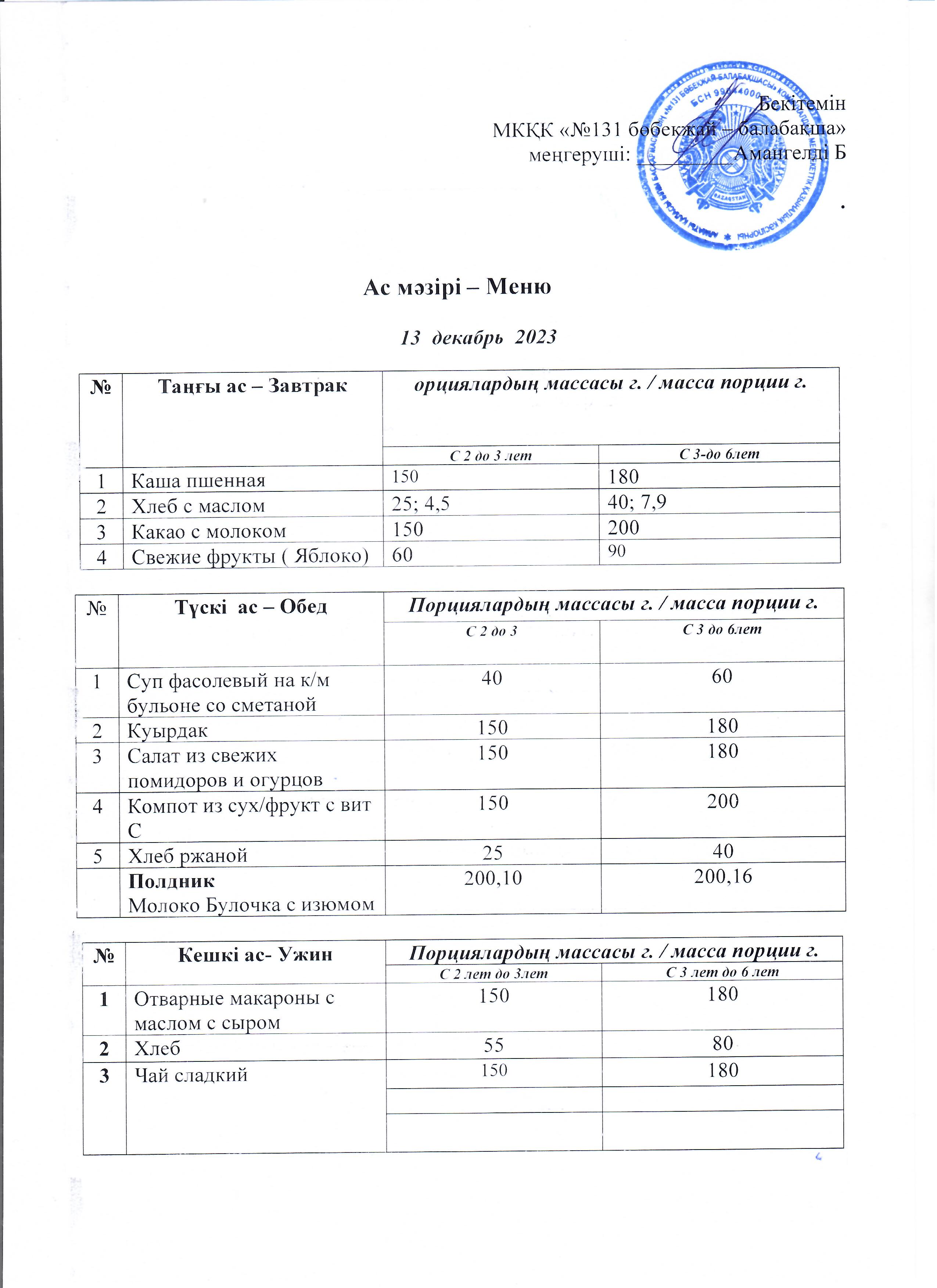 13 декабрь 2023