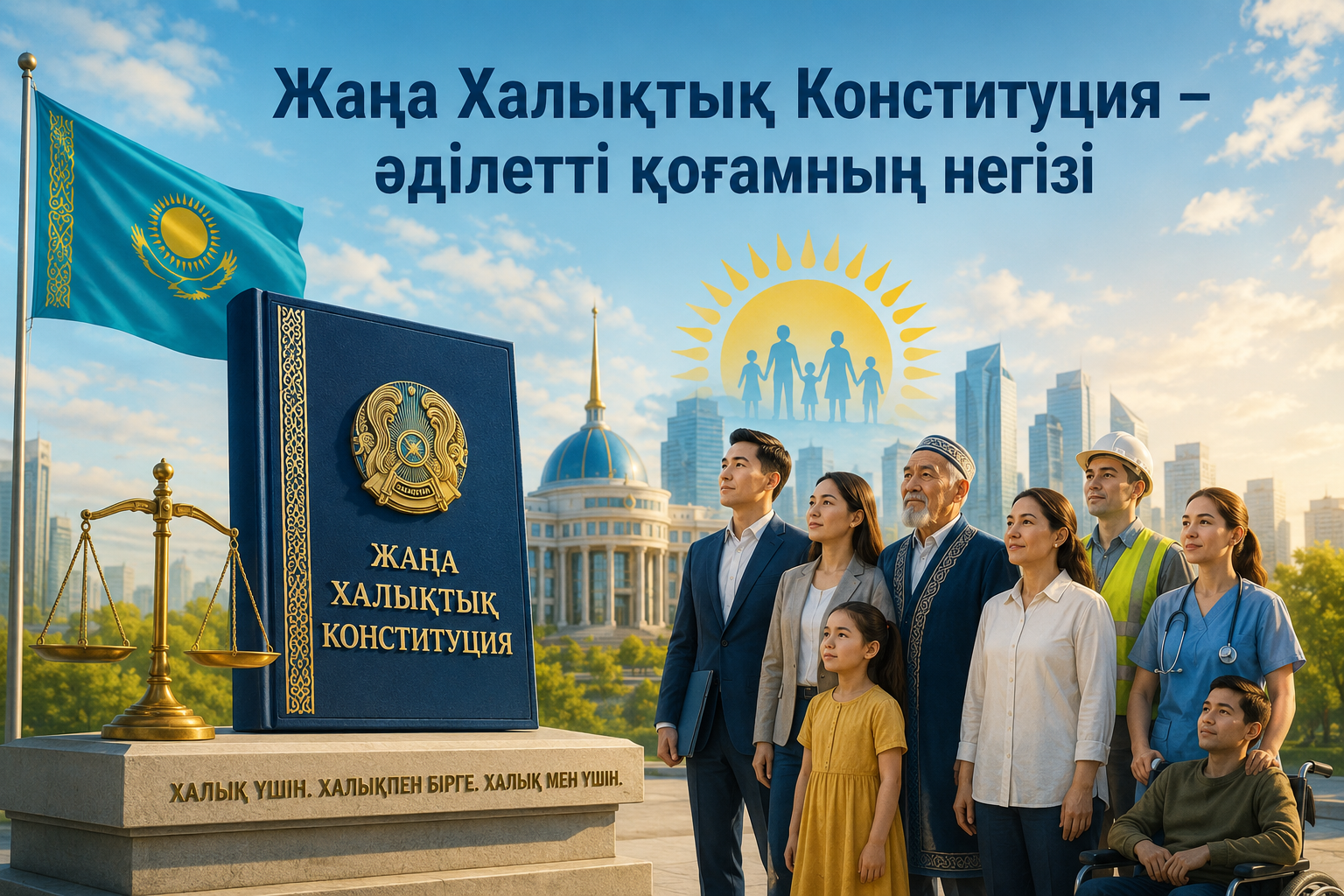 «Жаңа Халықтық Конституция – әділетті қоғамның негізі»