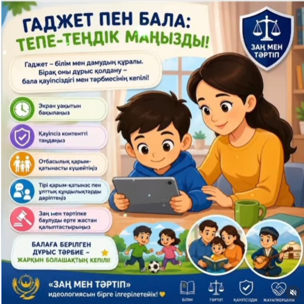 Гаджет пен бала