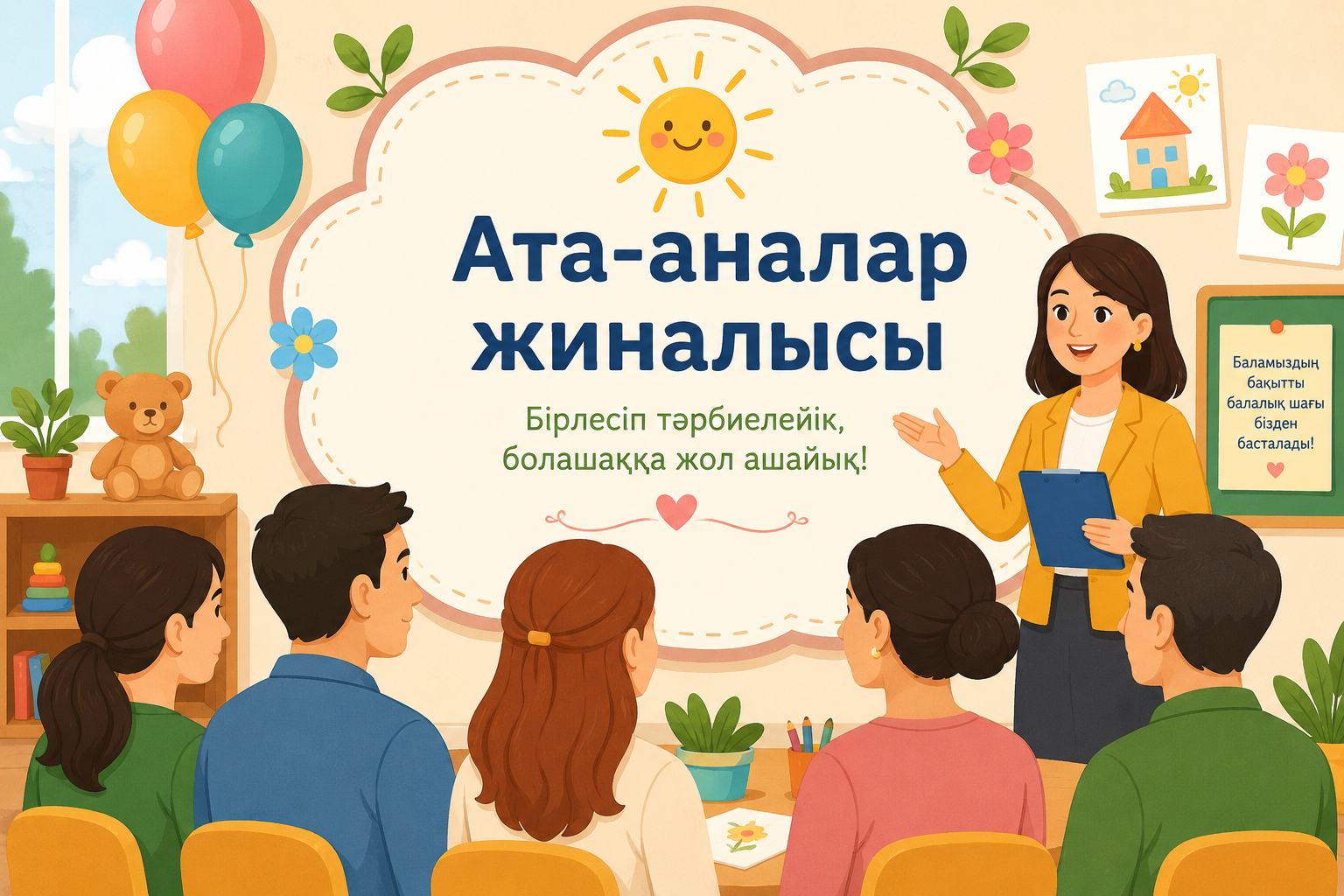 Ата-аналармен жиналыс